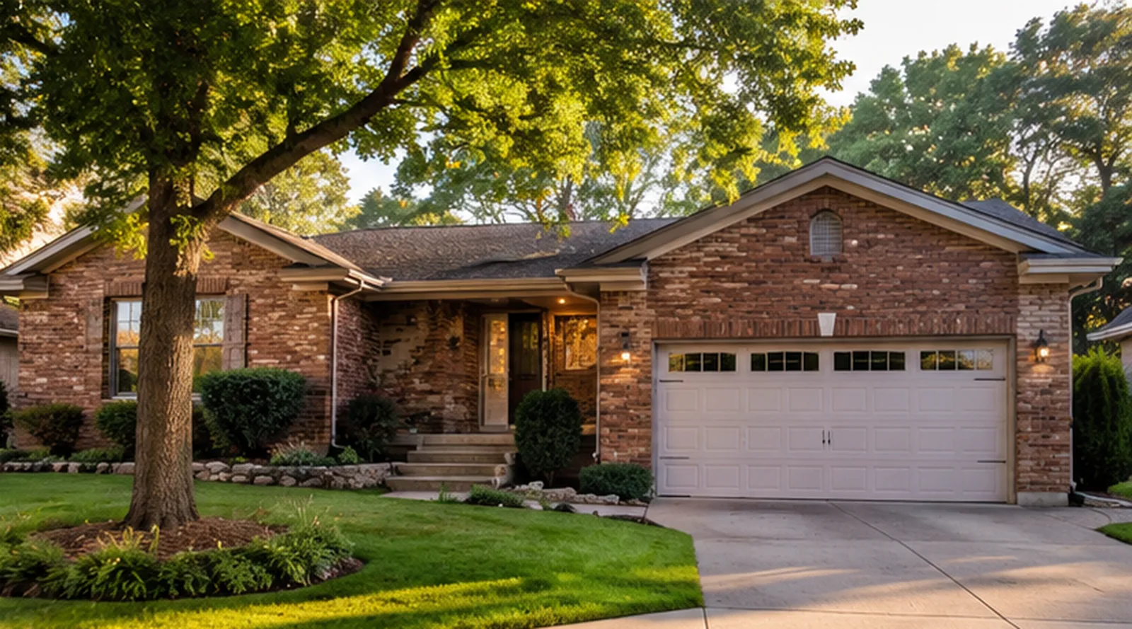 Brick rambler home in Hastings, Minnesota